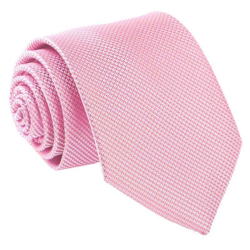 fortunatever Mens Solid Neckties,Rosy Pink Ties For Men+Gift Box,58"Ã—3.35" - Image 1